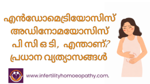 എൻഡോമെട്രിയോസിസ്അഡിനോമയോസിസ് പി സി ഒ ടി , എന്താണ്? പ്രധാന വ്യത്യാസങ്ങൾ