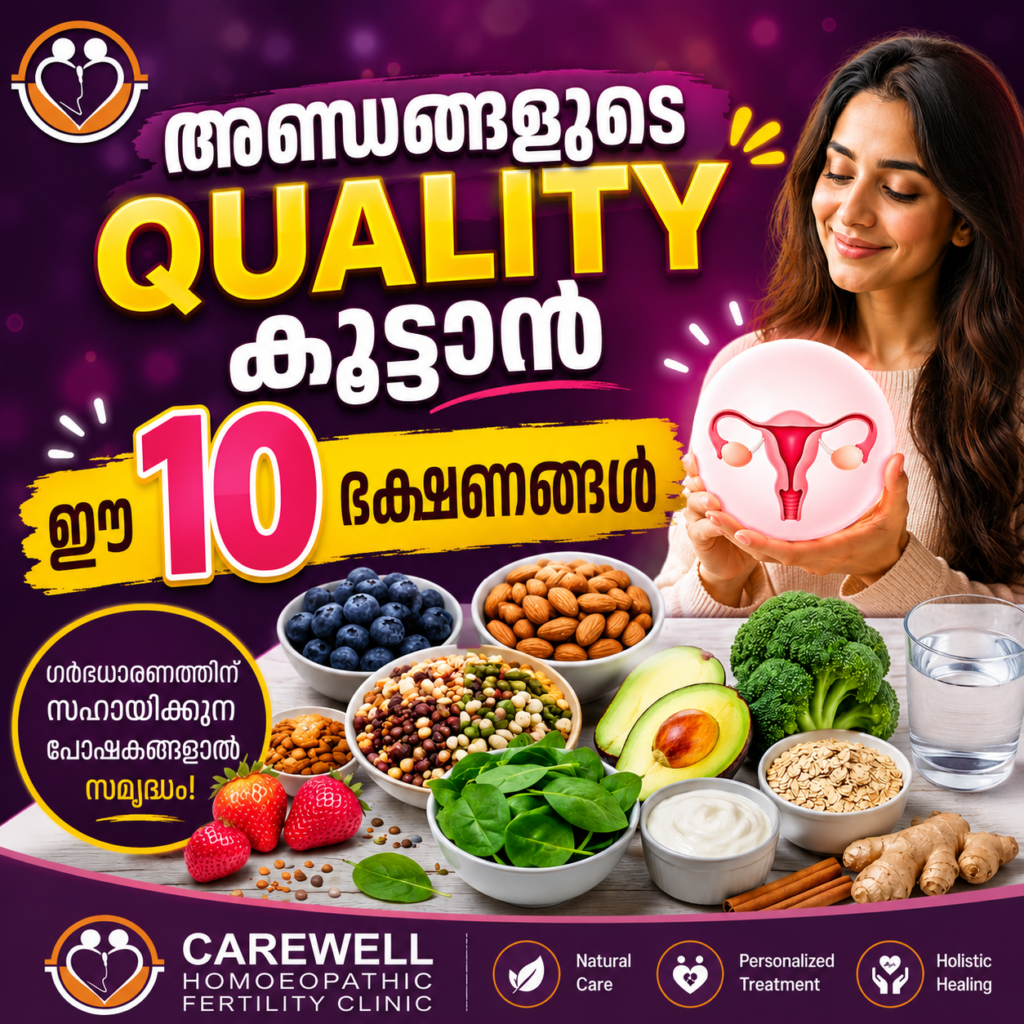 അണ്ഡങ്ങളുടെ quality കൂട്ടാൻ ഈ 10 ഭക്ഷണങ്ങൾ
