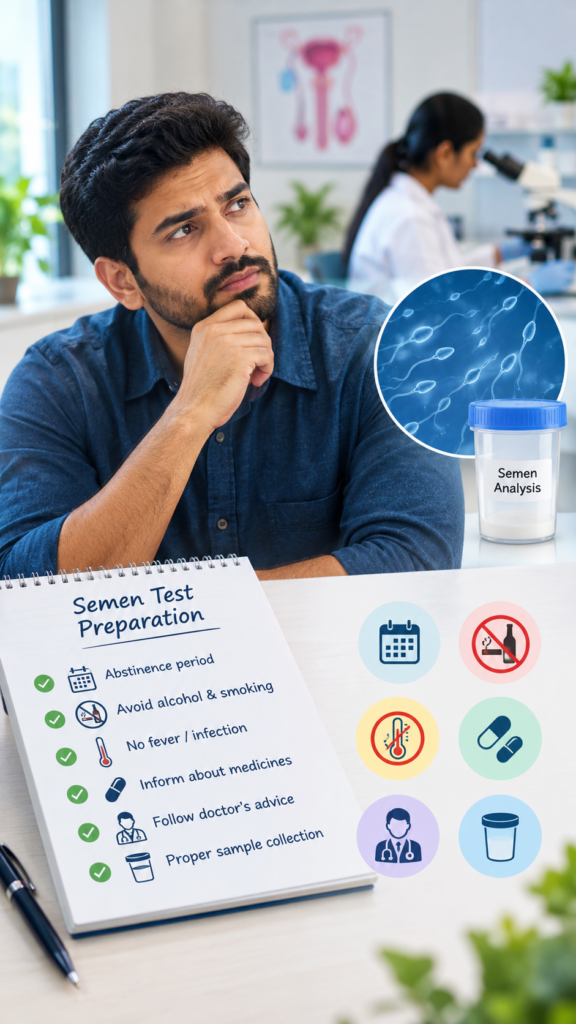 Semen Test ചെയ്യാൻ പോവുകയാണോ? ഈ 4 കാര്യങ്ങൾ നിർബന്ധമായും ശ്രദ്ധിക്കുക!